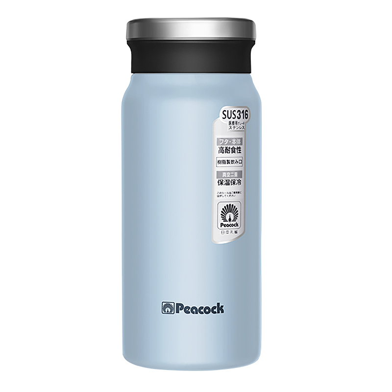 孔雀 保温杯（咖啡杯） DVZ-40  400ml  （单位：个） 天蓝色